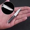 EDC Portable Mini Pocket Knife  Sharp of the Courier Knife with Scabbard Keychain Decoration Used To Open a Box