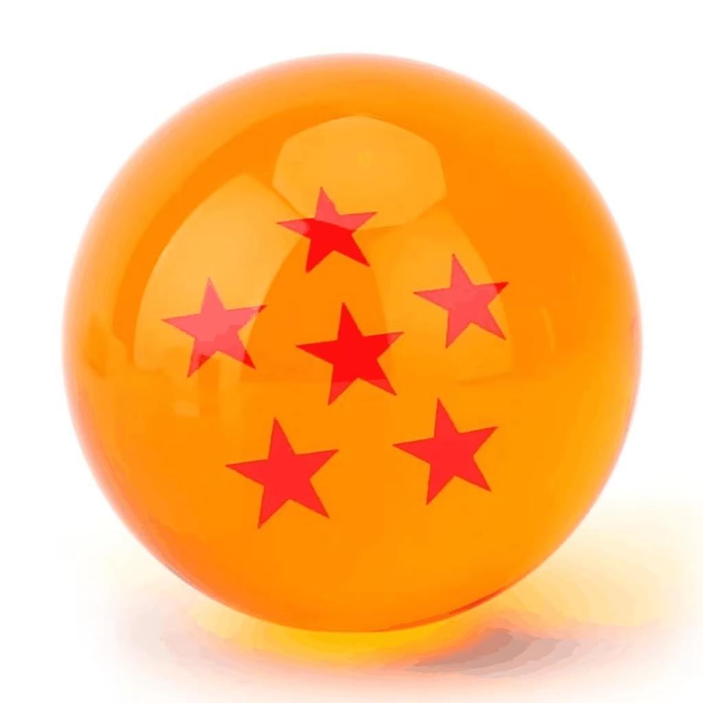 7,6cm Dragon Ball Z Anime Figurka Horký výprodej Křišťálová koule Hračka 1 2 3 4 5 6 7 Hvězdné Dračí koule Stolní dekorace Hračka Dětský dárek