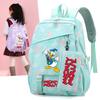 3 Piece School Backpack Set for Students Large Capacity Oxford Cloth Schoolbag with Shoulder Strap and Pencil Case