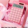 12-Digit Solar Office Calculator with Date, Time, and Logo – Q5 Advertising Gift