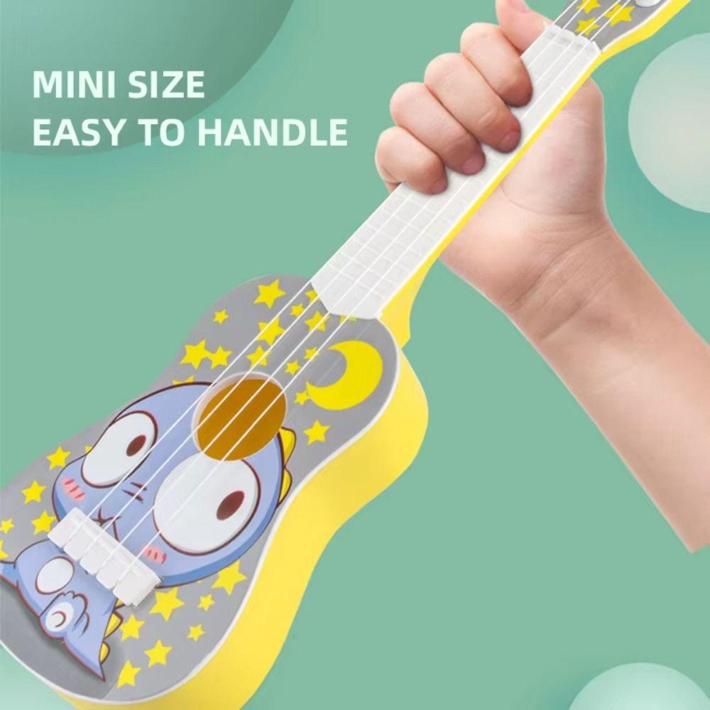 Educational Ukulele Musical Instrument Toy Adjustable Knob Toy Musical Instrument Outdoor Games