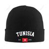 Knitted Hat Unisex Tunisia EST Independence Day For Unisex Women Boys Winter Autumn Beanie Cap Warm Bonnet