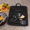 Chef's Knife and Utensil Storage Bag for Outdoor Cooking and Carving