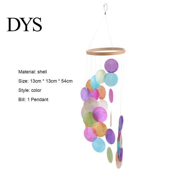 Windbell Wind Chime Decorative Hanging Design Multi-Color Delicate Chimes Indoor Bell for Balcony Pendant