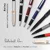 Cross Bailey Selectip Roller Ballpoint Pen Blue Lacquer Gloss Chrome Appointment
