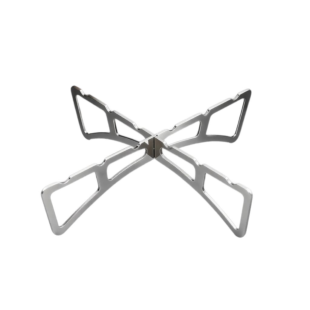 Reversible Foldable Steamer Rack for Pot, Cross-Shaped Steamer Insert for Vegetables and