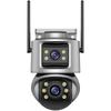 Dual Lens ICsee Wireless PTZ Surveillance Camera