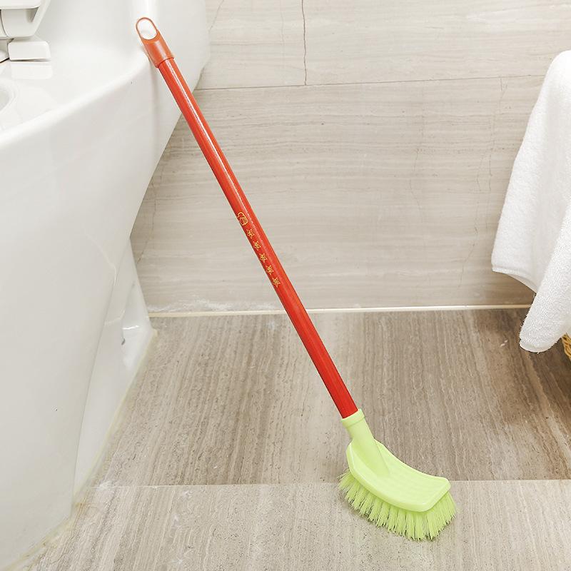 Source Wooden Pole Handle Square Toilet Brush, Long Handle Toilet Brush, Bathroom Cleaning Toilet Brush Yiwu Spot