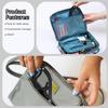 6PCS Portable Folding Clothes Hangers Clothes Drying Rack for Travel (Black)
