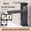 OEING Stainless Steel Hot & Cold Basin Faucet