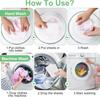 100/10Pcs Laundry Tablets Cleaning Clothing Laundry Soap Concentrated Washing Powder Detergent for Washing Machines