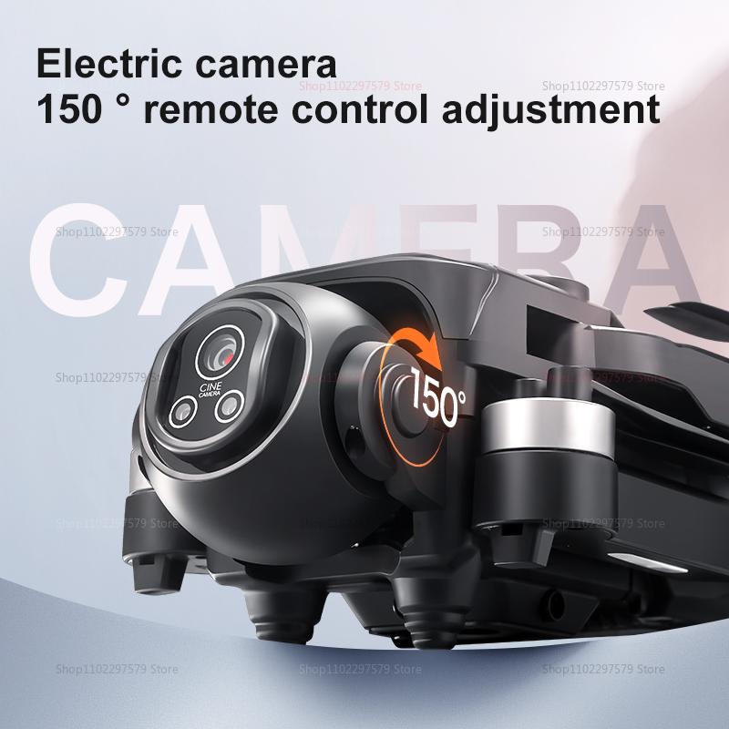 New D18 RC Drone 8K Professional HD Dual Camera 360° Obstacle Avoidance Aerial Optical Brushless Large Screen Quadcopter Toy