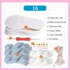 DIY Shoes Crocheted Material Hand-woven Summer Hook Soles Anti-kick Rubber Soles+Hollow Line Knitted Slippers Short Boots