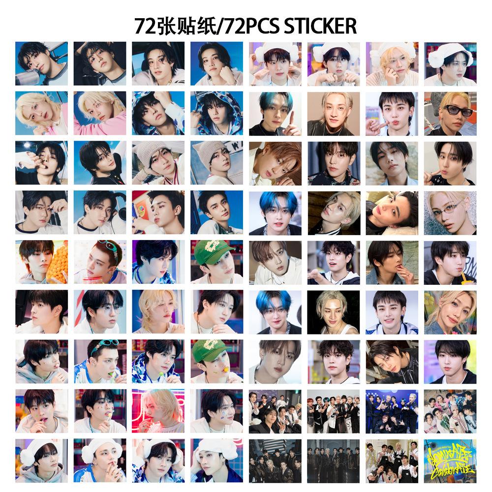 127Pcs Stray Kids Lomo Card Sticker World Tour Dominate: Celebrate Skzoo Collection Card Peripheral Gifts