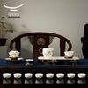 Yongfengyuan Madam Porcelain Pomegranate Garden Kung Fu Tea Set