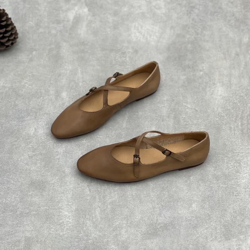New Flat Single Shoes for Women's Versatile Shoes