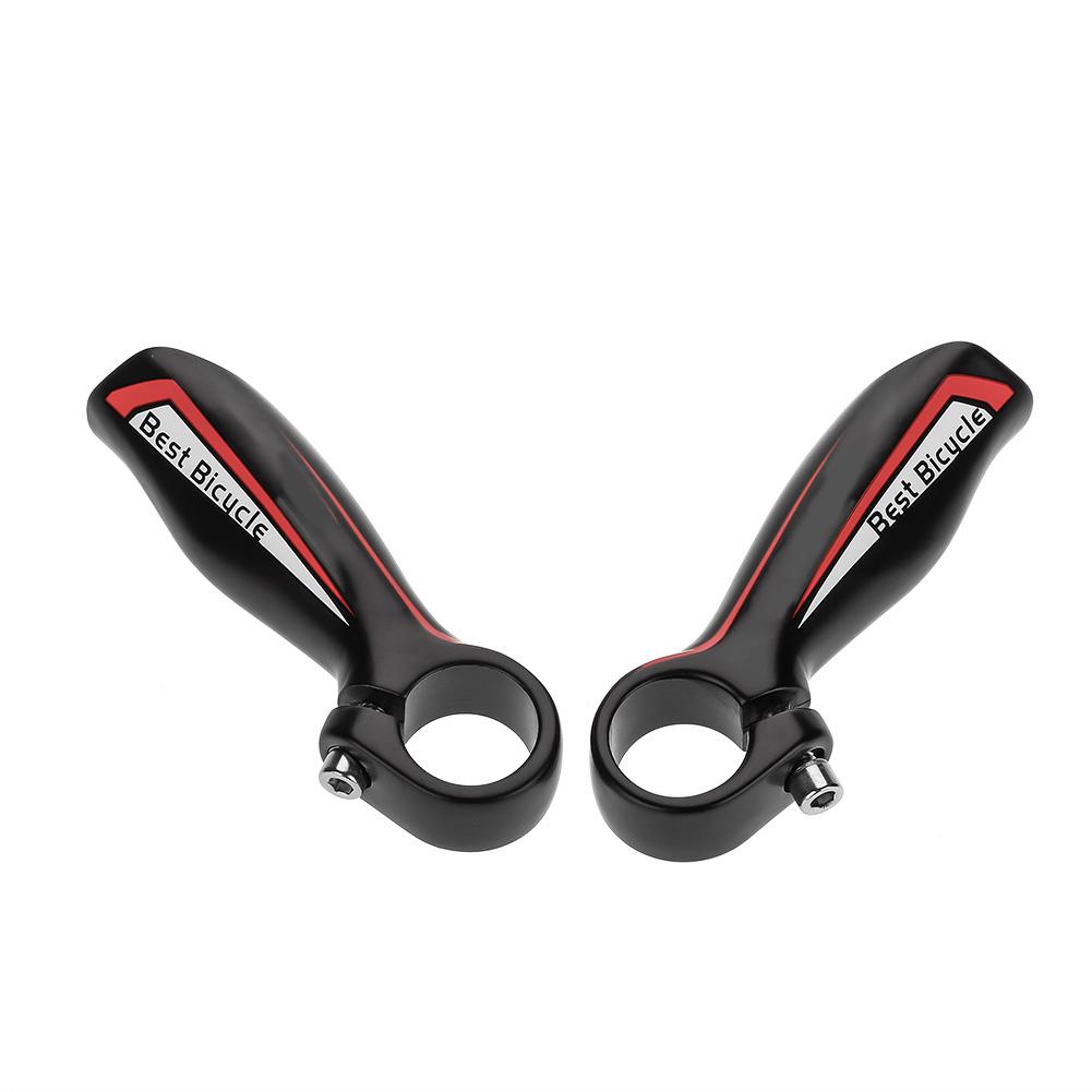 1 Pair Aluminum Alloy Mountain Bike Bicycle Handlebar Bar Ends Hand Grip End 22.2mm