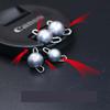 Round Through-Needle Lead Sinkers 4g 6g 8g - Fishing Tackle