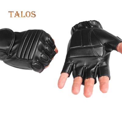 TALOS Outdoorové sportovní protiskluzové prodyšné půlprsté rukavice na kolo Cyklistika