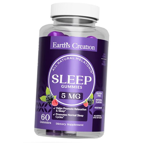 

Melatonin Sleep Gummies, Earth s Creation 60 tabs (72604015) 60tab