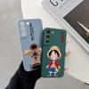 Cute Cartoon Luffy Zoro Ace Phone Case For Samsung Galaxy S26 S25 Ultra S24 S23 S22 Plus S21 S20 FE S26 A37 A57 5G Silicon Cover