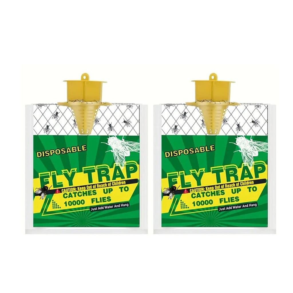 Einweg-Fliegenfalle für den Außenbereich, tragbar, leistungsstark, für den Bauernhof