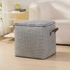 Borsa per Trapunta a Griglia Mille Uccelli Grande Capacità Sacca Antipolvere per Trapunta Borsa Portaoggetti per Vestiti Cesto Portaoggetti Portatile per Imballaggio Trasloco