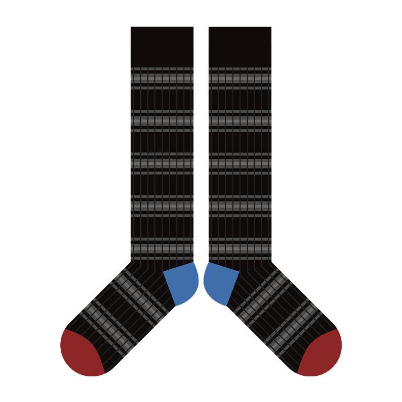 

Fall and Winter Ankle Socks with Retro Stripes, Trendy Stripes, Warm and Comfortable Women s Socks, High-topped Cotton Socks, Thick Socks 1 pair
