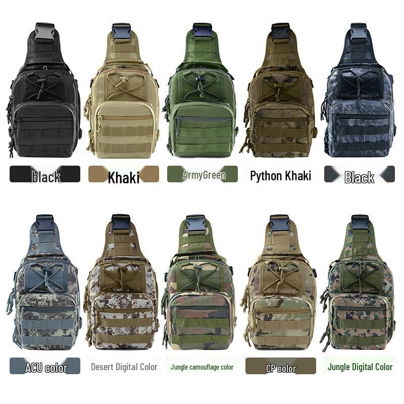 Men's Camouflage Waterproof Tactical Crossbody Chest Bag