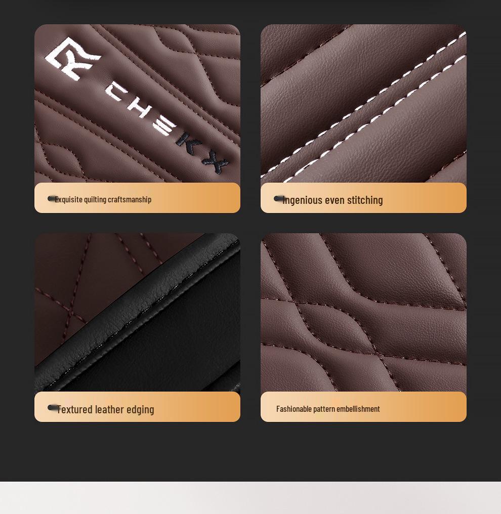 Universal Full Coverage Car Seat Cover - Breathable, Wear-Resistant, Perforated, High-End Cushion for All Seasons