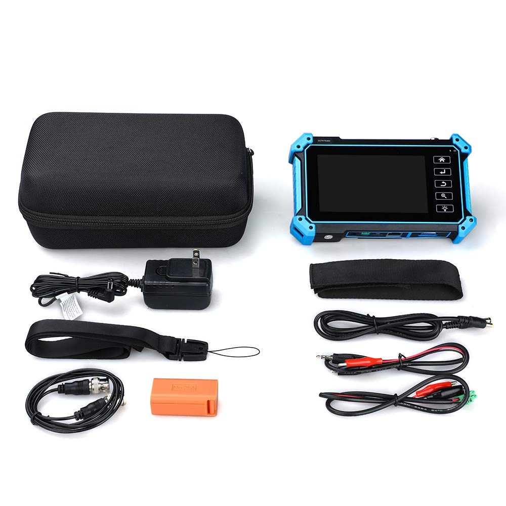 Camera Tester IP Coaxial HD Surveillance Detector Multifunctional Camera Tester 5200PLUS + (TVI/CVI/AHD/SDI) 5-in-1