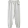 Skechers New Year Series Warm Cuffed Versatile Loose Comfortable Knitted Sports Pants Men Bottoms Light-White Gray L125M006-0248