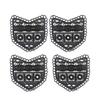 1/4Pcs New Cotton Jeans Waist Expander Adjustment Hollow Lacework Waist Expanders Maternity Waist Band for Jeans Pants Trousers