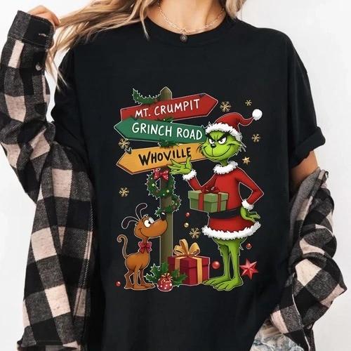 Grinchmas Christmas T-Shirt Gift For Family Unisex S-5XL Shirt PP2479