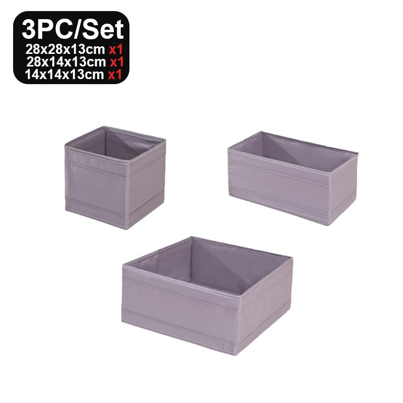 Compartiment organizator de haine Cutie de depozitare, pliabil, spălat, organizator de acasă pentru lenjerie intima, blugi, șosete, dulap, containere de depozitare