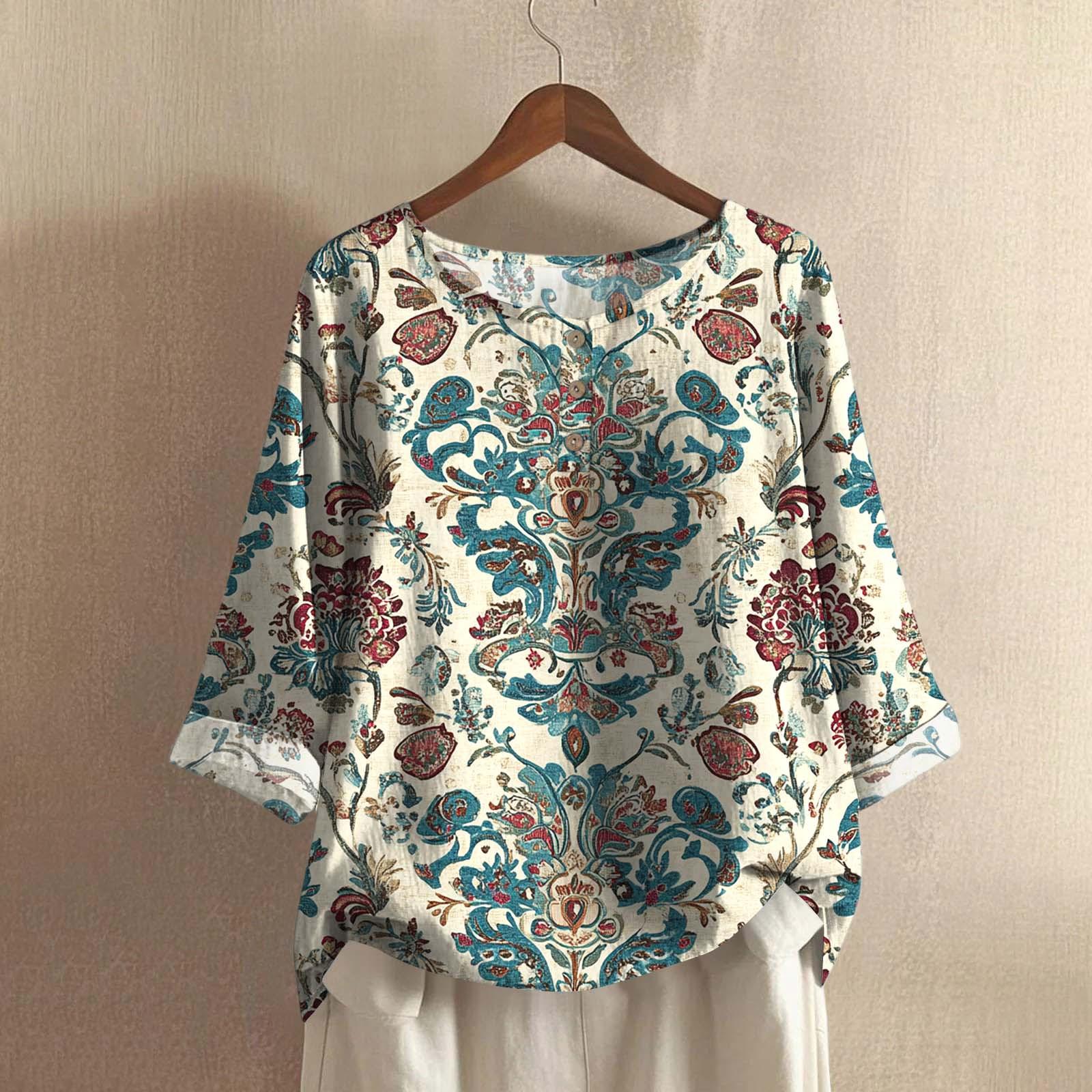 

Women s Fashion Casual Long Sleeve Halloween Printed V-Neck Top L армія зелений колір