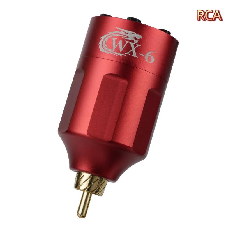 

Аккумулятор для тату 100 мАч Портативный RCA / DC Аккумулятор большой емкости с дисплеем Легкий Перезаряжаемый RCA красный