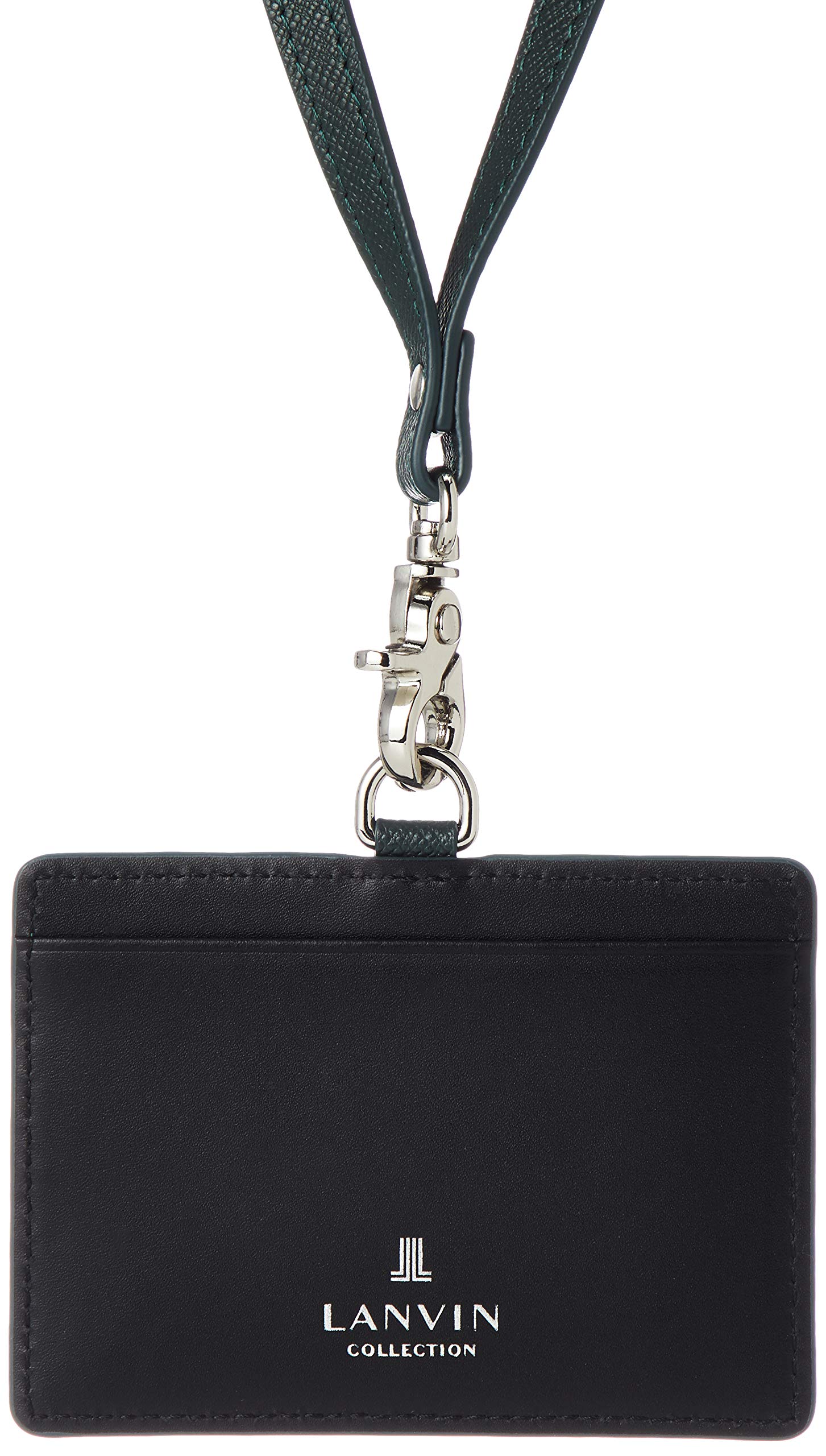 [Коллекция Lanvin] держатель для удостоверения личности цвета вина (Коллекция Lanvin) JLMW0GE3 Мужской Зеленый