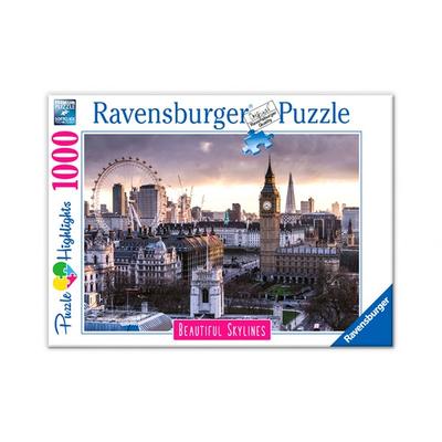 Korea Board Games London Skyline Jigsaw Puzzle R140855, Mixed Colors, 1000 Pieces Jigsaw Puzzle, Childrens Games, Educational Toys