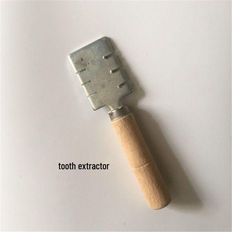 Manganstahl Holzbearbeitungssägeblatt - Grobe & Feine Zähne, Schmale Laubsägeblatt, Handsäge mit Knauf (50cm, 60cm, 70cm)