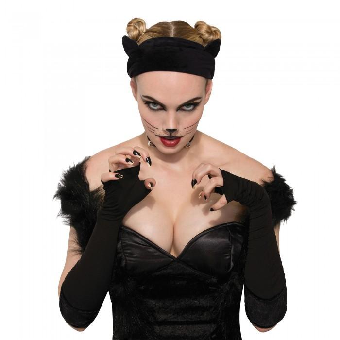 Bristol Novelty Adults Unisex Velvet Cat Ears