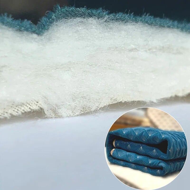 Embroidery Sofa Cover Non-slip Short Plush Couch Cover Slipcover Home Four Season Universal Modern Simple Sofa Protector Cushion