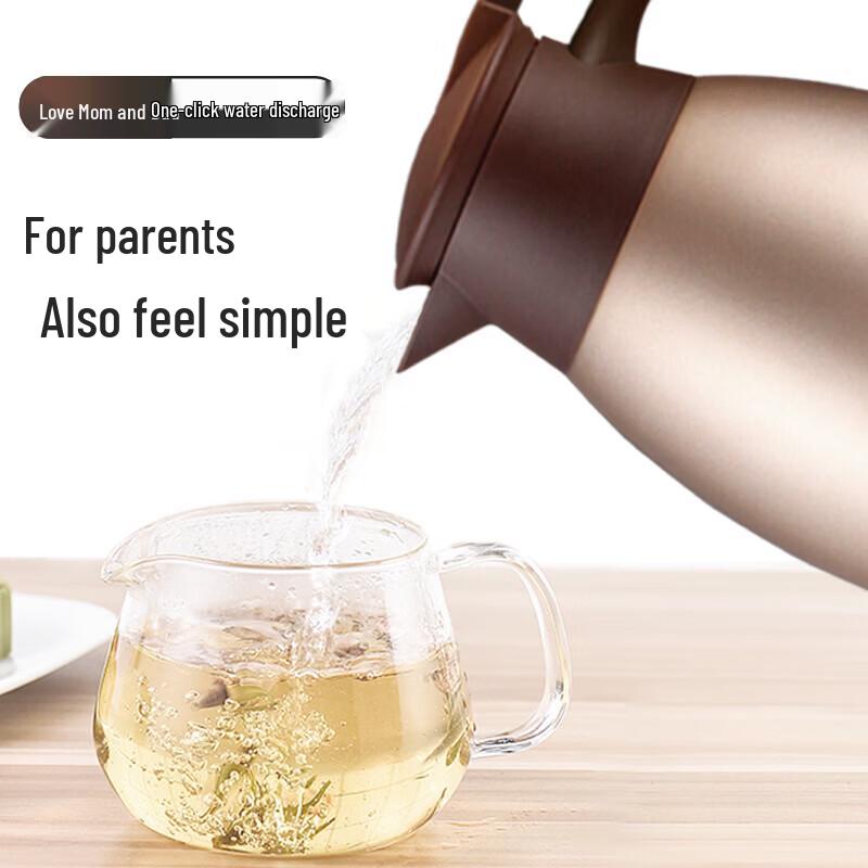 SIMELO 2L Stainless Steel Thermos Flask