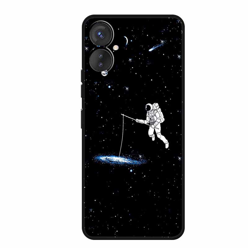 For Tecno Spark 9 Pro Case Astronaut Silicone TPU Soft Back Cover Cases For Tecno Spark9 Pro 9Pro KH7 KH7n Funda Spaceman Capa