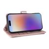 For iPhone 17 Case with Shoulder/Wrist Strap Leather Phone Cover Stand Wallet
