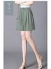 Ice Silk Women's Plus Size Summer Capris: Loose Straight, High Waist, Casual Wide Leg Shorts