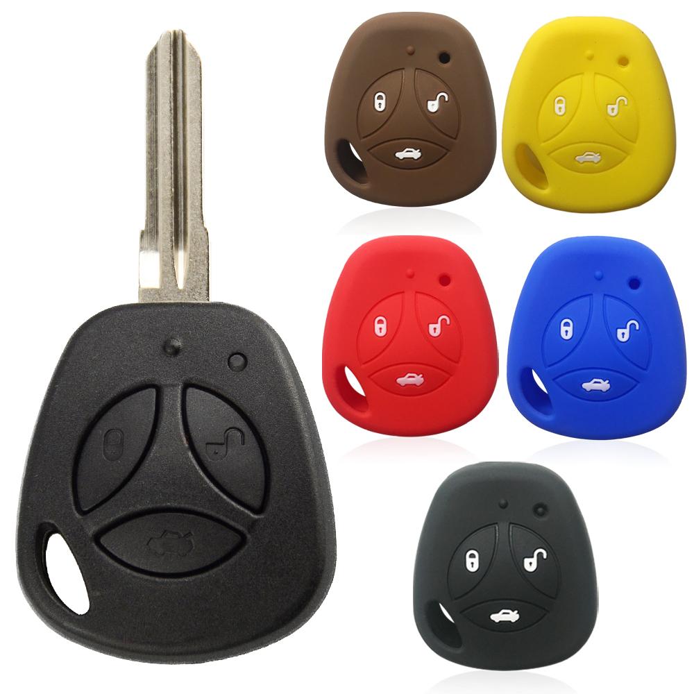 Custodia Cover Smart per Chiave Auto Adatta Per Lada Non Tagliata Kalina 1 Priora Niva Vaz 2114 Granta Samara Xray Portachiavi Fob Accessori Auto
