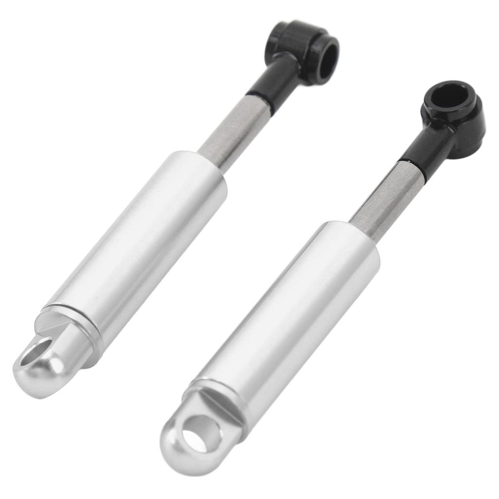 2Pcs Aluminum Alloy RC Shock Absorber Oil Damper Suspension Shock Absorber for Tamiya 114 Trailer