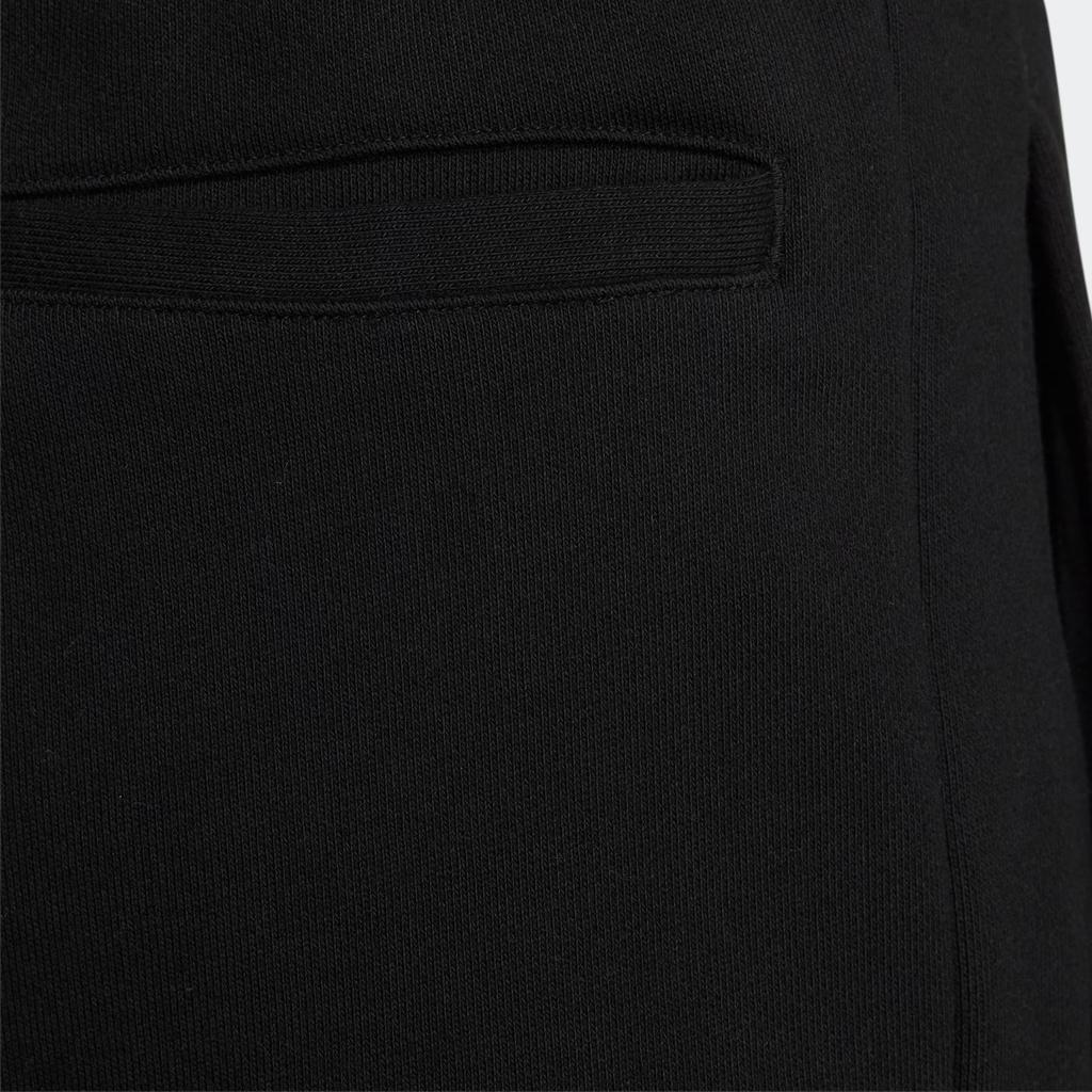 Adidas Originals Trefoil FW22 Solid Color Print Logo Joggers with Elastic Cuffs Women Bottoms Black IC8133