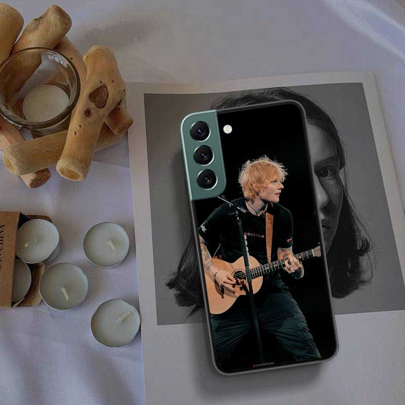 Ed sheeran Singer Phone Case For Samsung Galaxy S22 S25 Ultra S21 S10 Plus S26 Edge S20 S23 S24 FE Cover Silicone Soft TPU C